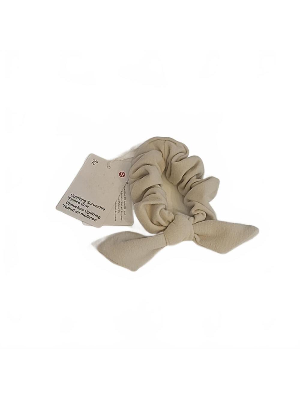 NWT Lululemon Uplifting Scrunchie Fleece Bow